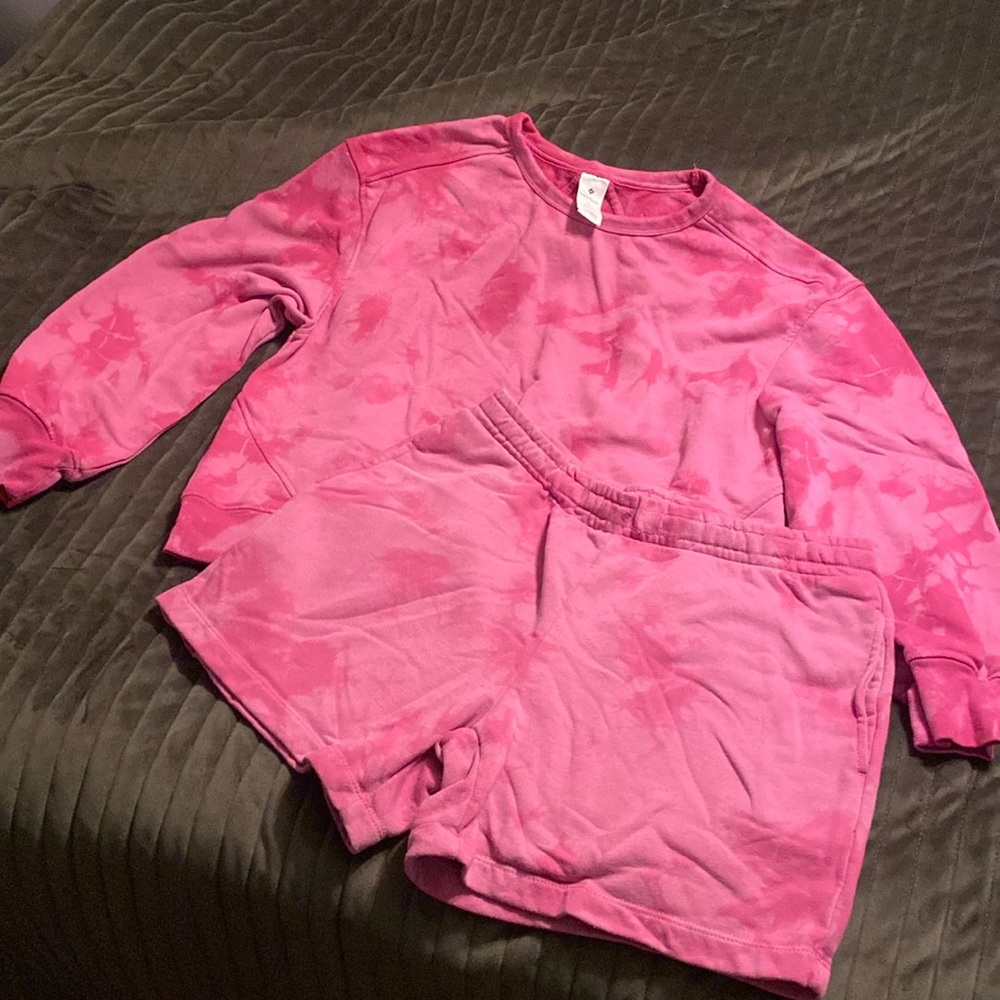 Matching sweat set